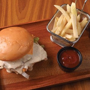 Chicken Steak Burger